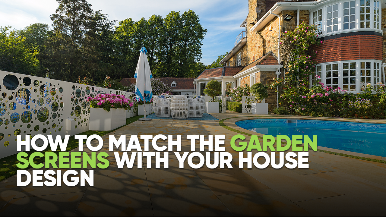 How to Match Garden Screens with Your House Design Metal Garden Screen