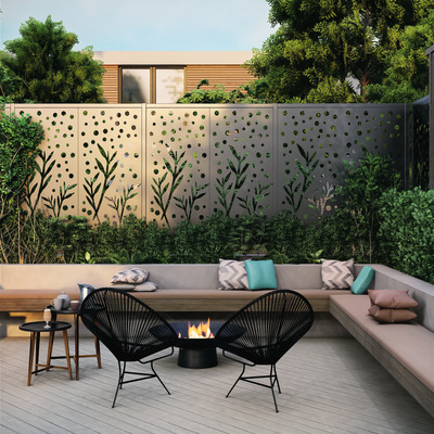 Our-Favourites Metal Garden Screen