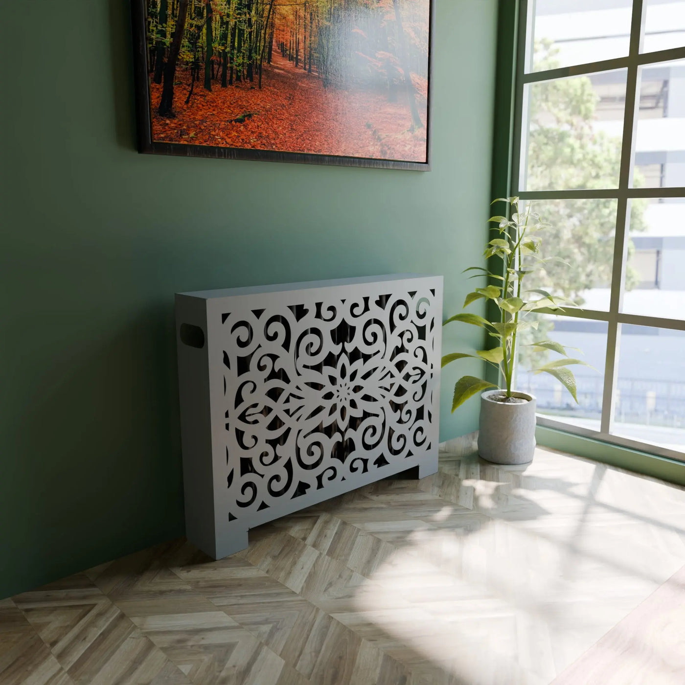 Tradition Decorative Radiator Covers metalgardenscreen