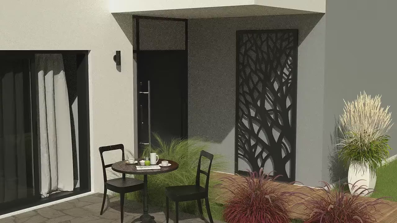 West Wind Metal Garden Screen: A Great Way to Add Style and Privacy to Your Outdoor Space
