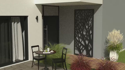 West Wind Metal Garden Screen: A Great Way to Add Style and Privacy to Your Outdoor Space