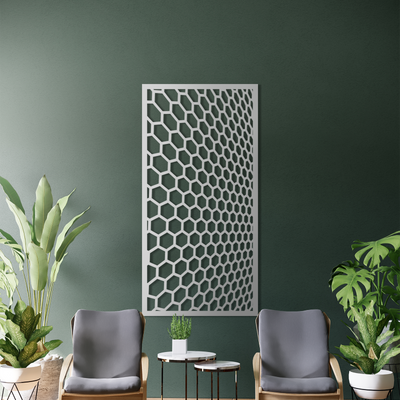 Hexwall Metal Garden Screen: Elevate Your Outdoor DÃ©cor