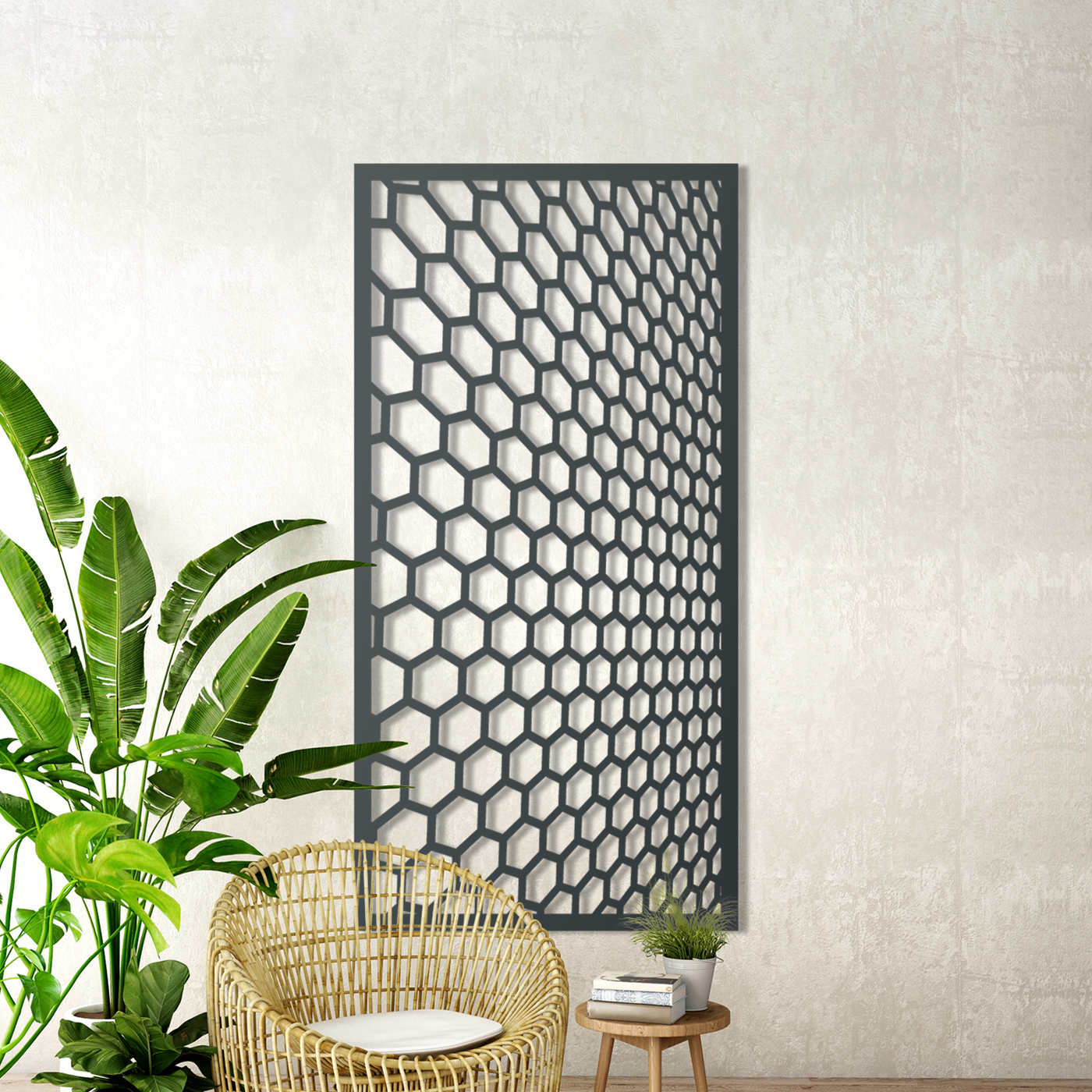 Hexwall Metal Garden Screen: Elevate Your Outdoor DÃ©cor