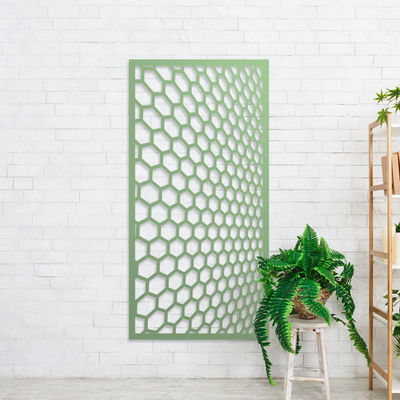 Hexwall Metal Garden Screen: Elevate Your Outdoor DÃ©cor