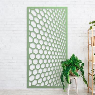 Hexwall Metal Garden Screen: Elevate Your Outdoor DÃ©cor