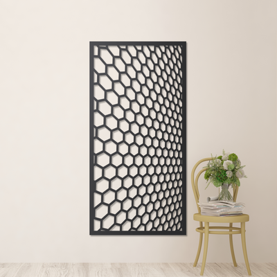 Hexwall Metal Garden Screen: Elevate Your Outdoor DÃ©cor