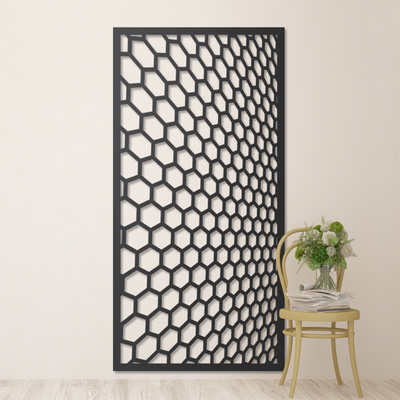 Hexwall Metal Garden Screen: Elevate Your Outdoor DÃ©cor