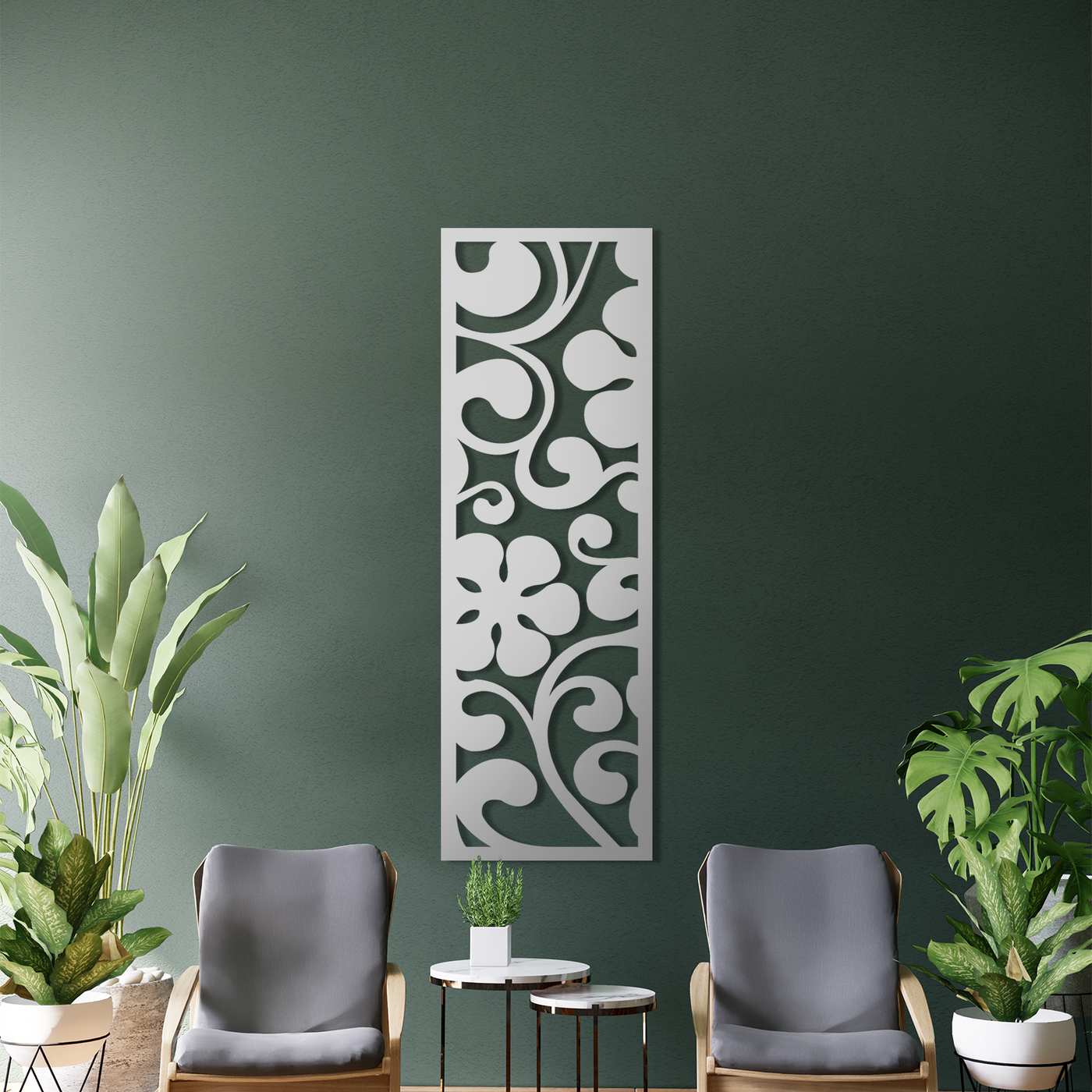 Simply Green Metal Screen: A Garden Screen that is Both Functional and Stylish