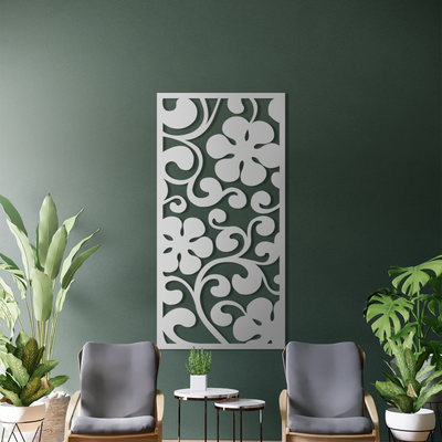 Simply Green Metal Screen: A Garden Screen that is Both Functional and Stylish