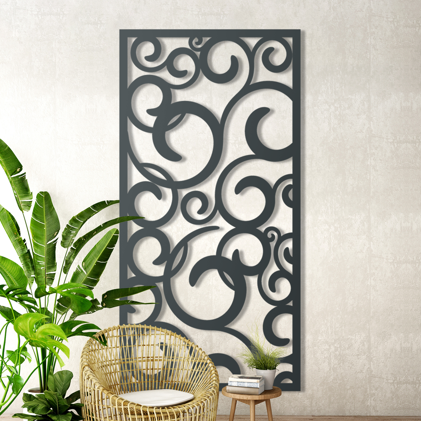 Curls Metal Screen: The Perfect Way to Add Privacy and Style to Your Garden