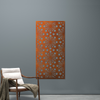 Water Spiral Metal Screen: A Practical and Attractive Outdoor Privacy Solution - Corten