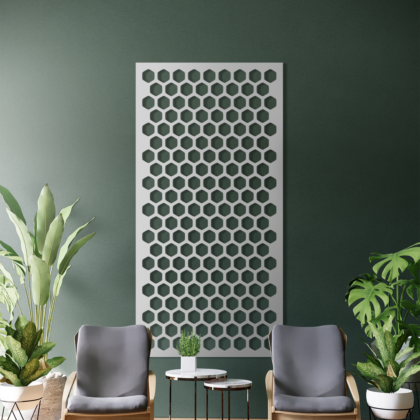 Zen Metal Garden Screen: Elegant Outdoor Privacy metalgardenscreen