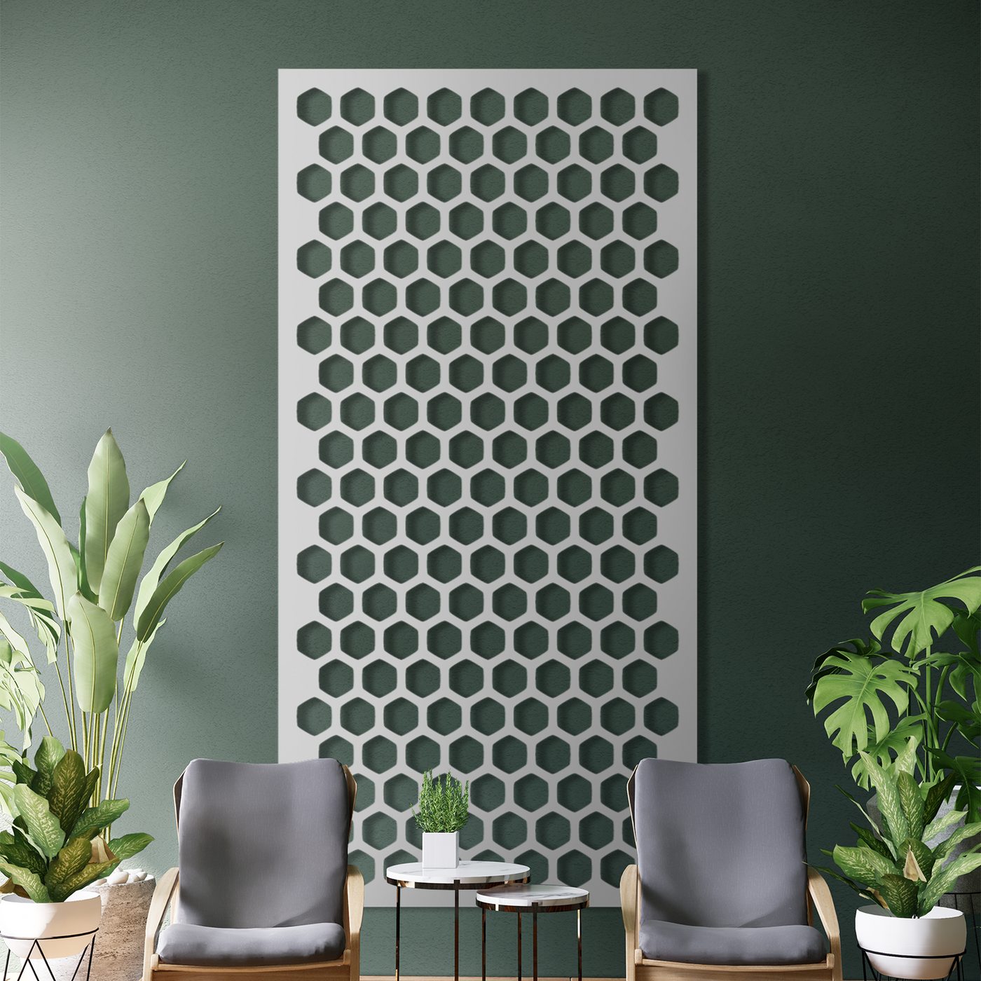 Zen Metal Garden Screen: Elegant Outdoor Privacy metalgardenscreen