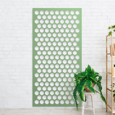 Zen Metal Garden Screen: Elegant Outdoor Privacy