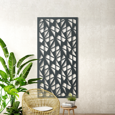 Hall of Mirrors Metal Screen: Perfect for Enhancing Your Outdoor Living Space metalgardenscreen