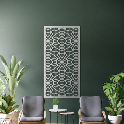 Damask Rose Metal Screen: Perfect for Enhancing Your Outdoor Living Space