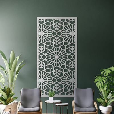 Damask Rose Metal Screen: Perfect for Enhancing Your Outdoor Living Space