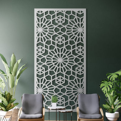 Damask Rose Metal Screen: Perfect for Enhancing Your Outdoor Living Space