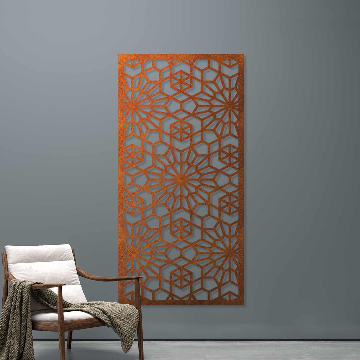 Damask Rose Metal Screen: Perfect for Enhancing Your Outdoor Living Space