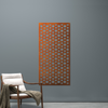 Alzawaya Metal Garden Screen: Elevate Your Outdoor Dacor - Corten